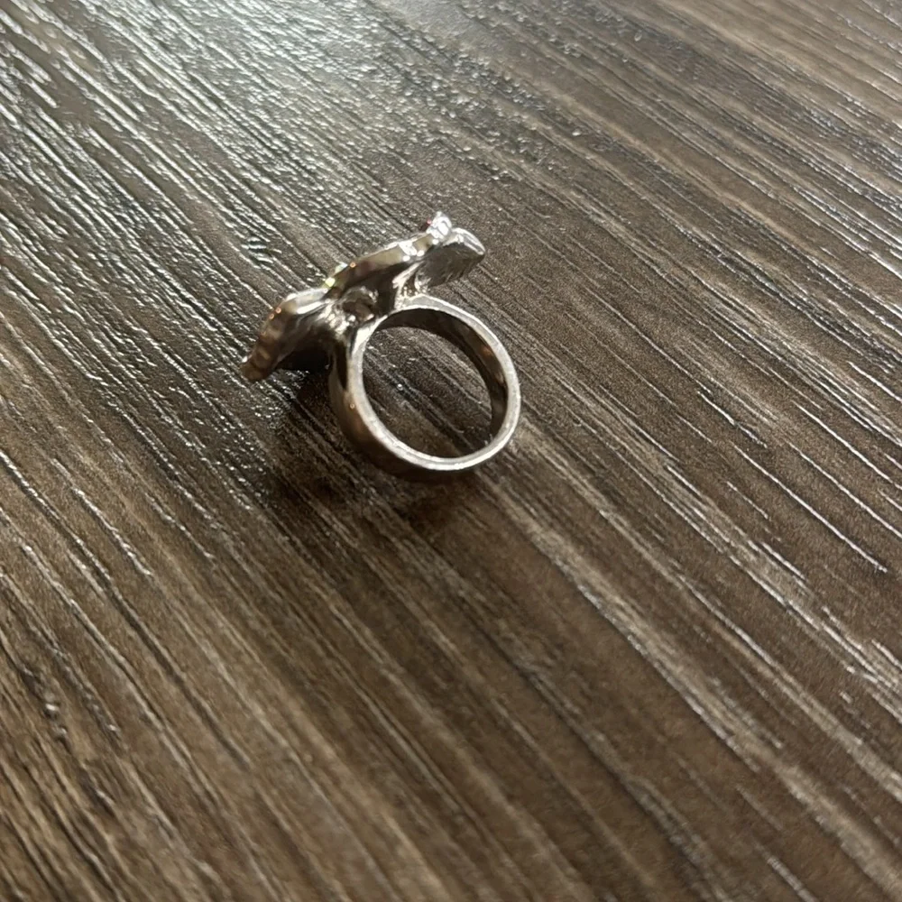 Purple Flower Ring
